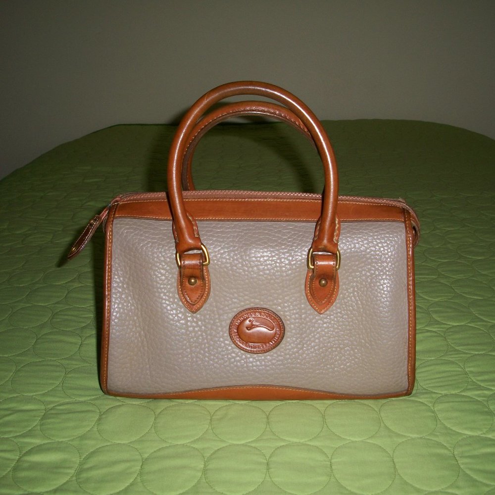 Dooney & Bourke Vintage 80s Leather Satchel